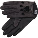 Špongr Řidičské rukavice BOHEM z jelení kůže tmavě hnědé / černé s podšívkou NanoAg – Zboží Dáma