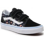 Vans UY Old Skool V Glow Cosmic Zoo Black/blue – Zboží Mobilmania