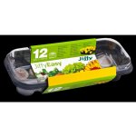 Jiffy Products Minipařeniště GH-12 + 12 ks rašelinových tablet Jiffy-7®, 27 x 11,5 x 6 cm – Hledejceny.cz