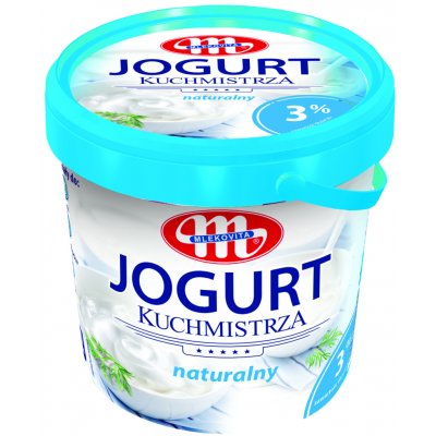 Mlekovita Kuchařův přírodní jogurt 1 kg – Zboží Dáma