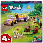 LEGO® Friends 42634 Přívěs pro přepravu koní a poníků – Zboží Živě