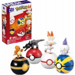 Mega Construx Pokémon Ohnivý tým trenérů – Zboží Dáma