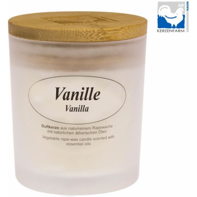 Kerzenfarm Přírodní svíčka Vanilla, mléčné sklo 1 ks, 8 cm – Hledejceny.cz