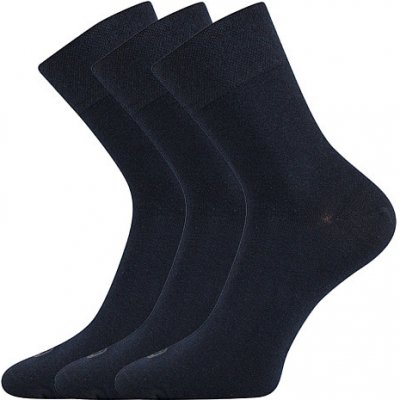 Lonka ponožky Emi 3 pár tmavě modrá