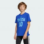 Adidas Dětské tričko MESSI Name and number blue – Hledejceny.cz