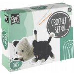 Grafix Sada háčkování Kočky – Zboží Dáma