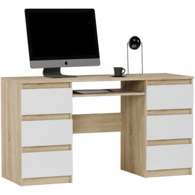 Framire Psací stůl se zásuvkami po obou stranách Sonoma mix Modern N32 140 x 50 cm – Hledejceny.cz