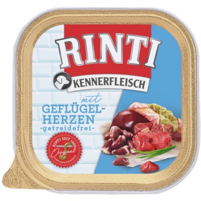 Rinti Kennerfleisch Adult Dog drůbeží srdíčka 300 g – Zboží Mobilmania