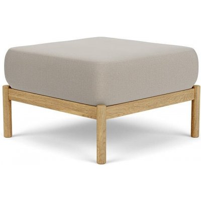 Barlow Tyrie Podnožka Cocoon, 74x74x46 cm, rám teak, sedák venkovní látka Sunbrella Standard – Hledejceny.cz