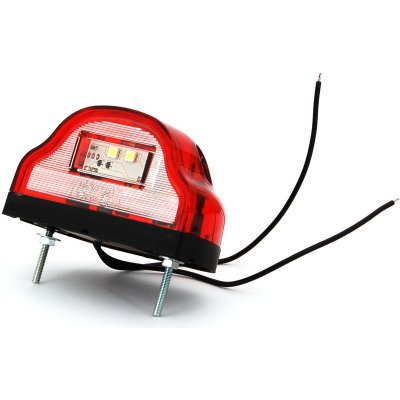 WAS W72/409 (12-24V), červené oblé – Zboží Mobilmania