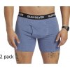 Boxerky, trenky, slipy, tanga Quiksilver Qk Core Super Soft 2 Pack trenky DNH/Denim Heather