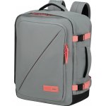 American Tourister TAKE2CABIN Batoh Šedý Sage/Coral 38L – Hledejceny.cz