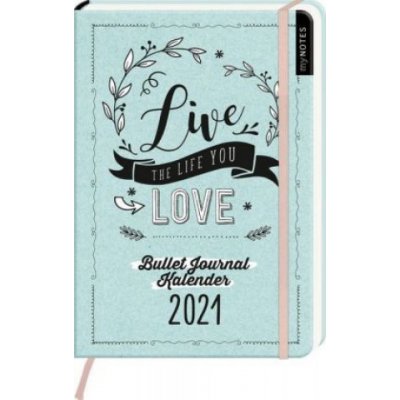 Mynotes Buchkalender Din A5 Live The Life You Love Bullet Journal Kalender 21 Heureka Cz