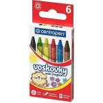 Centropen voskovky trojúhelníkové sada 6 barev – Hledejceny.cz