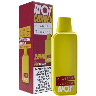 RIOT Connex kapsle Classic Tobacco 20 mg 1 ks – Zbozi.Blesk.cz