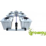 ALIEN Hydroponics RDWC 6 Pot 20L Silver Series – Zboží Mobilmania