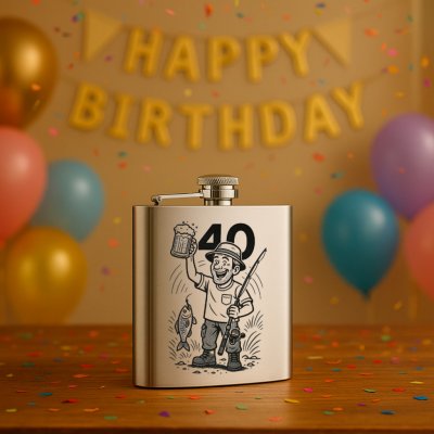 Narozeninová placatka rybář Stříbrná – Sleviste.cz