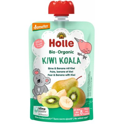 HOLLE Kiwi Koala Bio pyré hruška banán kiwi 8+ 100 g – Zboží Mobilmania