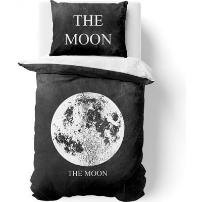 Kvalitex bavlna povlečení Moon 3D 140x200 70x90 – Zboží Dáma