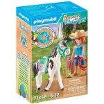 Playmobil 71358 Ellie Sawdust s westernovým cvičením – Zboží Živě