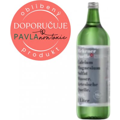 Mehrner Minerální voda z Mehrnerova pramene 1 l – Zboží Dáma