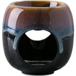 Innobiz Hnědo černá aromatická lampa na čajové svíčky – Zboží Dáma