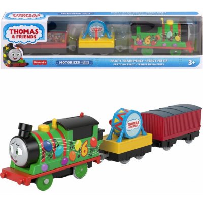 Fisher Price Mašinka Thomas & Friends Lokomotiva Percy Best Moments Party – Zbozi.Blesk.cz