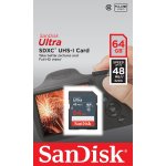 SanDisk SDXC 64 GB Ultra UHS-I U1 SDSDUNB-064G-GN3IN – Sleviste.cz