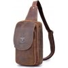 Taška  Bullcaptain kožená taška přes rameno Crazy Horse 5L XB133