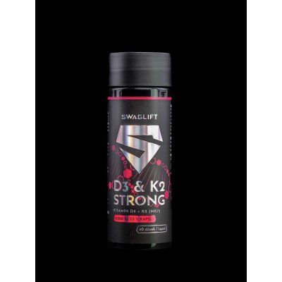 SWAGLIFT D3 & K2 STRONG 60 kapslí – Hledejceny.cz