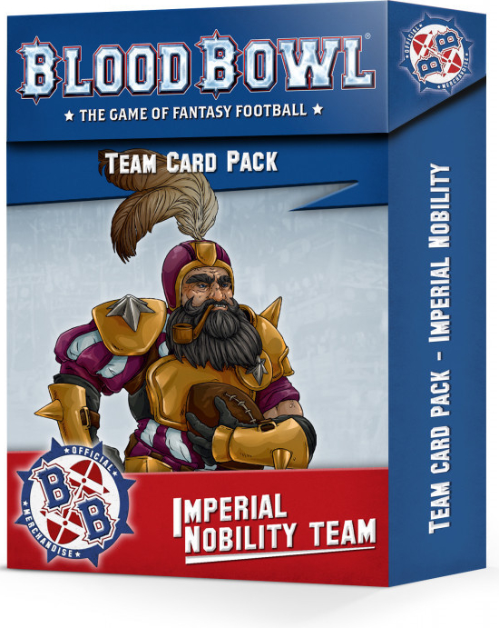 GW Warhammer Blood Bowl Team Card Pack: Imperial Nobility