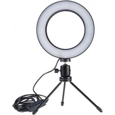 MG Selfie Ring Fill kruhové LED světlo 10'' černé – Zboží Živě