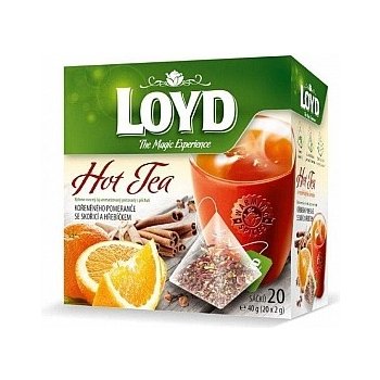 Loyd HOT Tea pomeranč skořice hřebíček 20 x 2 g