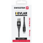 Swissten 71541010 USB / USB-C, 1,5m, černý – Hledejceny.cz