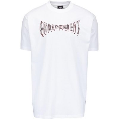 Independent triko Genuine Parts T-Shirt White WHITE