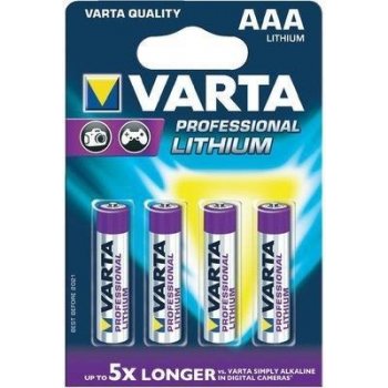 Varta Ultra Lithium 4ks AAA 6103301404