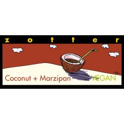 Zotter Kokos s marcipánem, 70 g