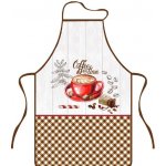 Prohome Zástěra kuchyňská 50x76cm CAPPUCINO II. – Zboží Mobilmania