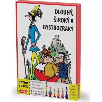 Efko Dlouhý Široký a Bystrozraký RETRO edice – Hledejceny.cz