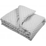 New Baby Dětská deka z Minky s výplní šedá – Hledejceny.cz