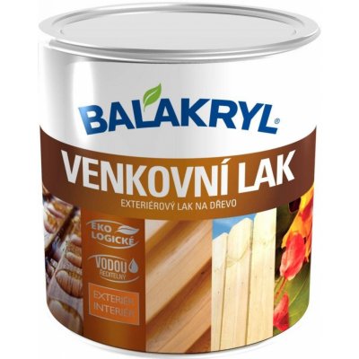 Balakryl Venkovní lak 0,7 kg lesk – Zbozi.Blesk.cz