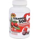 JML Vitamín C-500 mg Immunity + šípky a zinek 120 kapsli – Hledejceny.cz