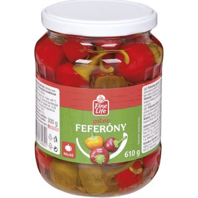 Fine Life Feferony kulaté 610 g – Zboží Dáma