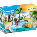 Playmobil 70610 Family Fun zábavný bazén s rozprašovačem vody – Hledejceny.cz