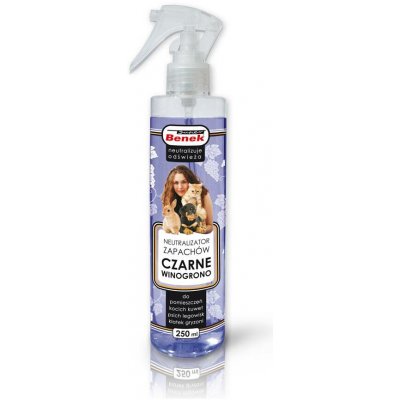 Super Benek neutralizátor zápachu Černé hrozny sprej 250ml – Hledejceny.cz