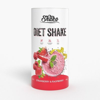 Chia Shake Dietní Koktejl Jahoda+Malina 900 g – Zboží Mobilmania