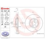 09.7227.20 BREMBO Brzdový kotouč