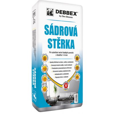 Den Braven Sádrová stěrka 25 kg – Sleviste.cz