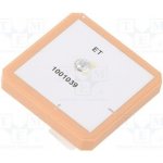 KYOCERA AVX 1001039 Anténa; GPS; 5,3dBi; 25x25x4,5mm; 1,575GHz