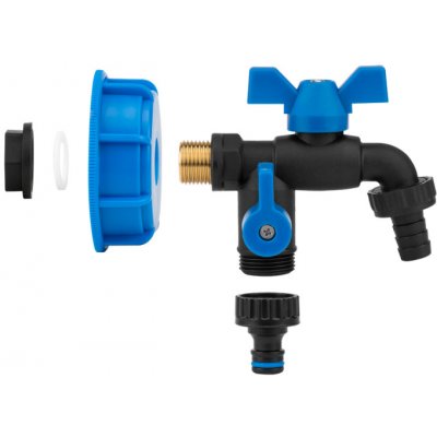 Ventil zahradní BRADAS S60x6 5/8" 2x výstup 3/4'' – Zboží Dáma